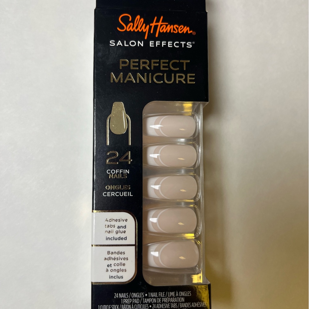 Sally Hansen Salon Effects Perfect Manicure Press on Nails - On Pointe
